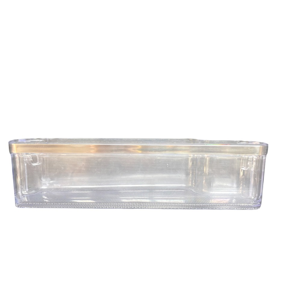 Samsung OEM Refrigerator Door Bin Guard Right Side DA63-08283A Clear Silver Trim